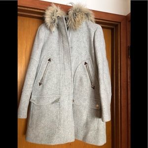 Chateau parka in Italian stadium-cloth wool